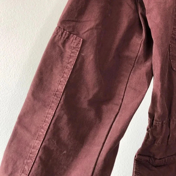 Lucky Brand Maroon Utility Jacket Size S - Picture 9 of 14